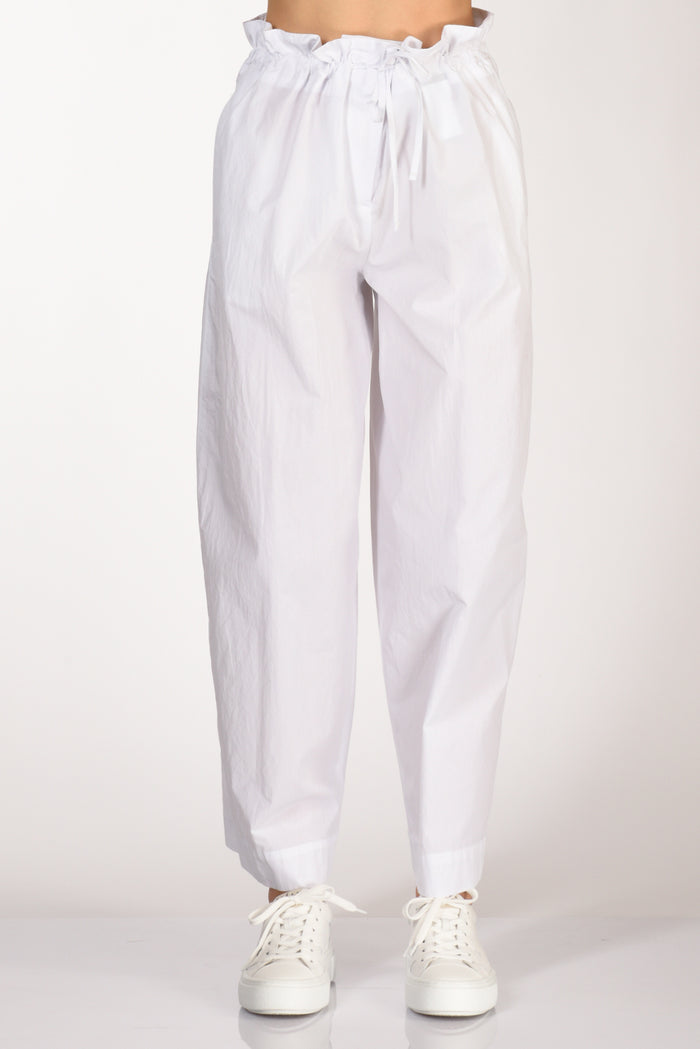 Pt Torino Pantalone Dafne Bianco Donna - 3