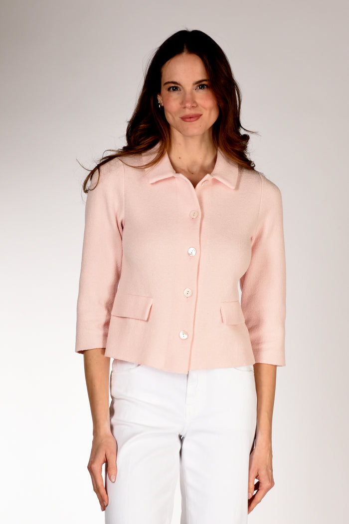 Anne Claire Giacca Di Maglia Rosa Donna - 1
