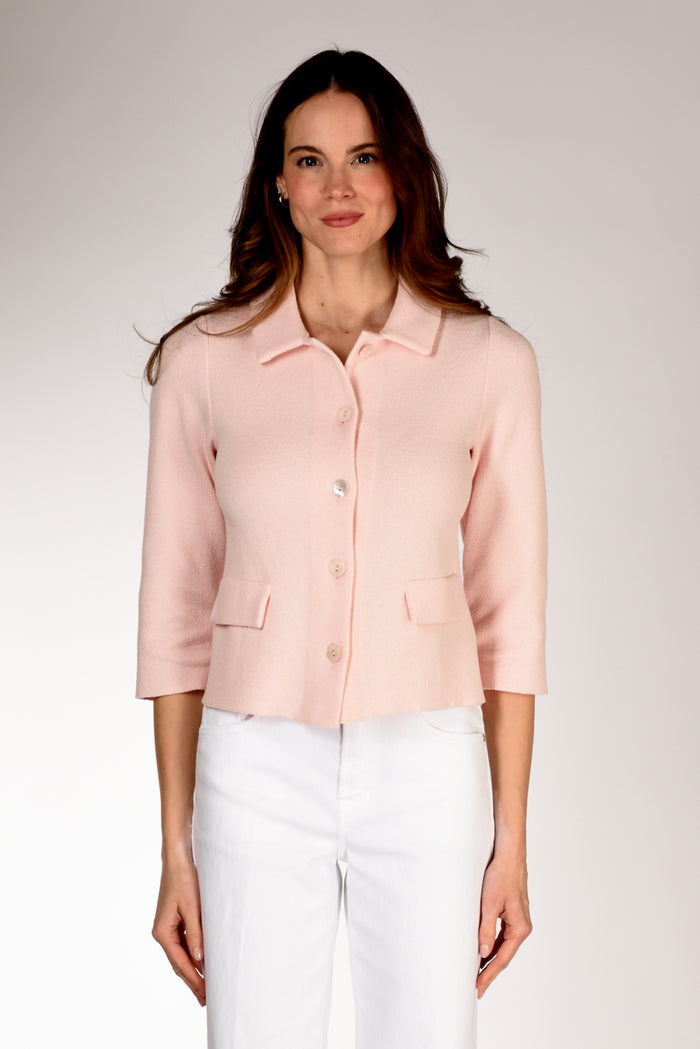 Anne Claire Giacca Di Maglia Rosa Donna - 2