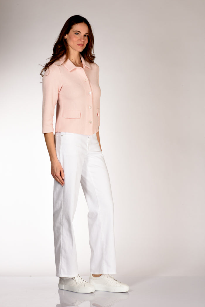 Anne Claire Giacca Di Maglia Rosa Donna - 4