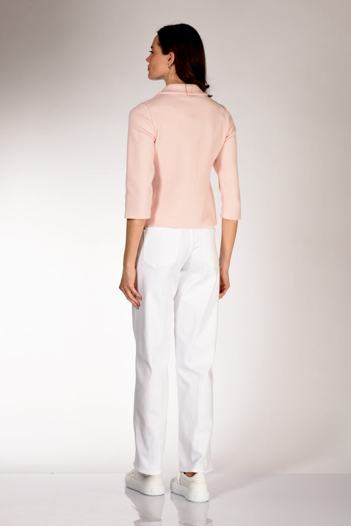 Anne Claire Giacca Di Maglia Rosa Donna - 5
