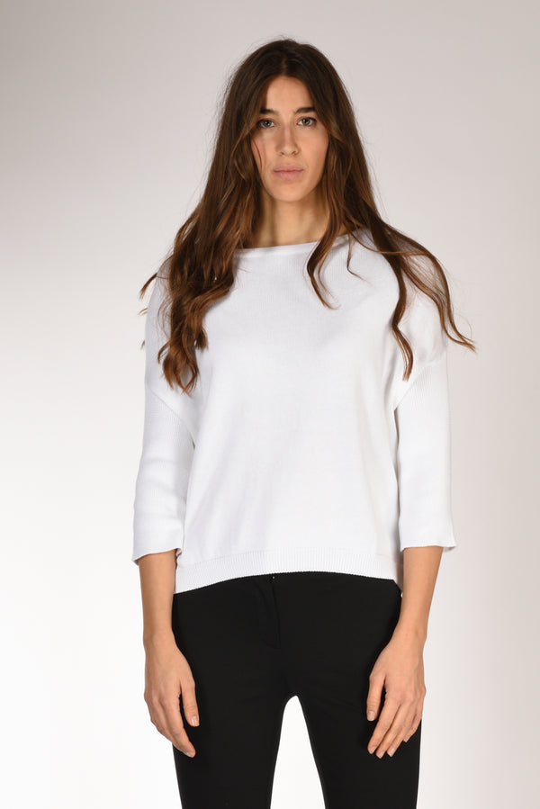 Anne Claire Maglia Bianco Donna-2