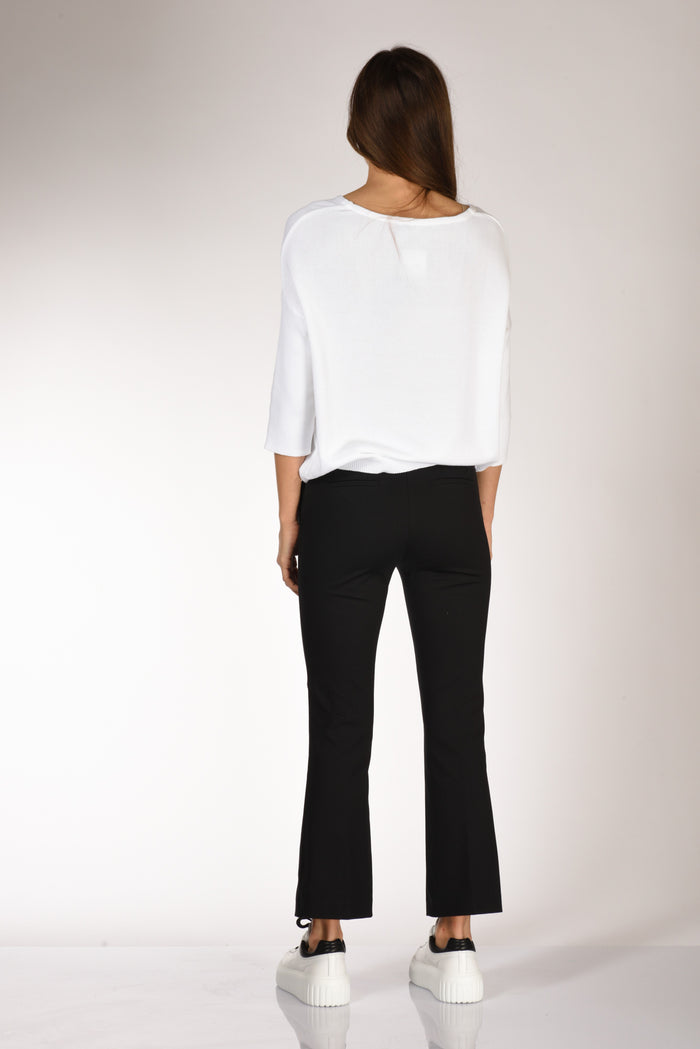 Anne Claire Maglia Bianco Donna - 5