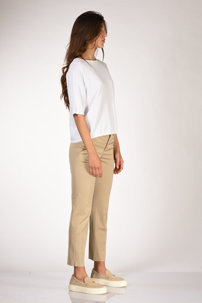 Anne Claire Maglia Girocollo Bianco Donna - 4
