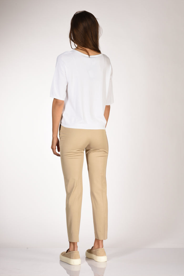 Anne Claire Maglia Girocollo Bianco Donna - 5