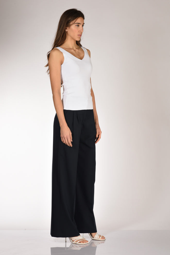 Anne Claire Canotta Maglia Bianco Donna - 4