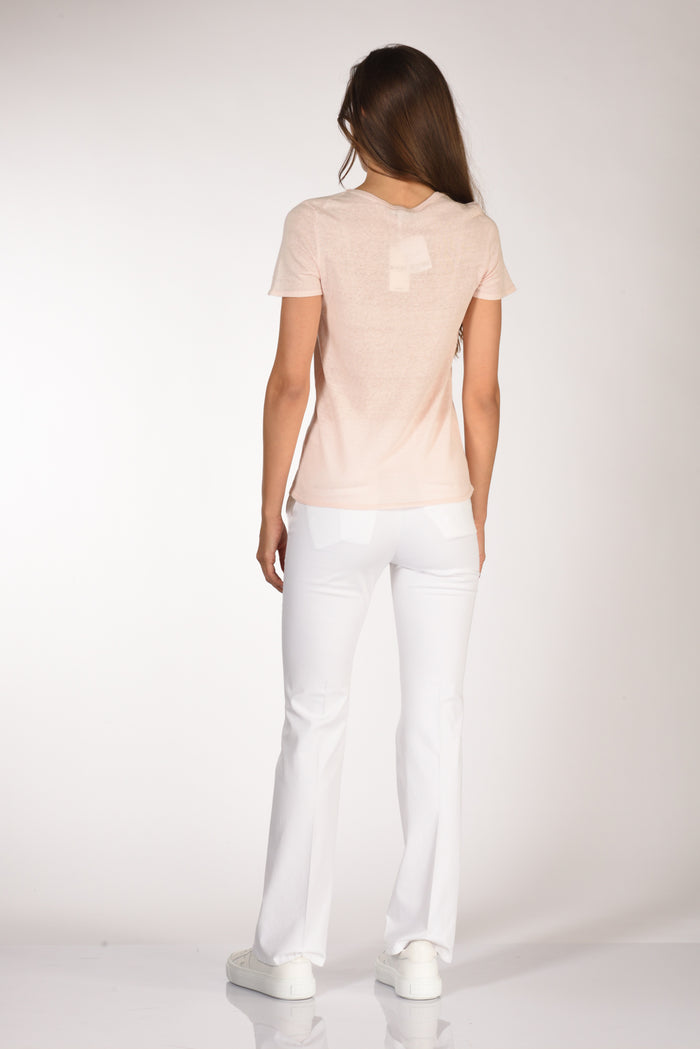 Base Milano Tshirt Mm Rosa Donna - 5