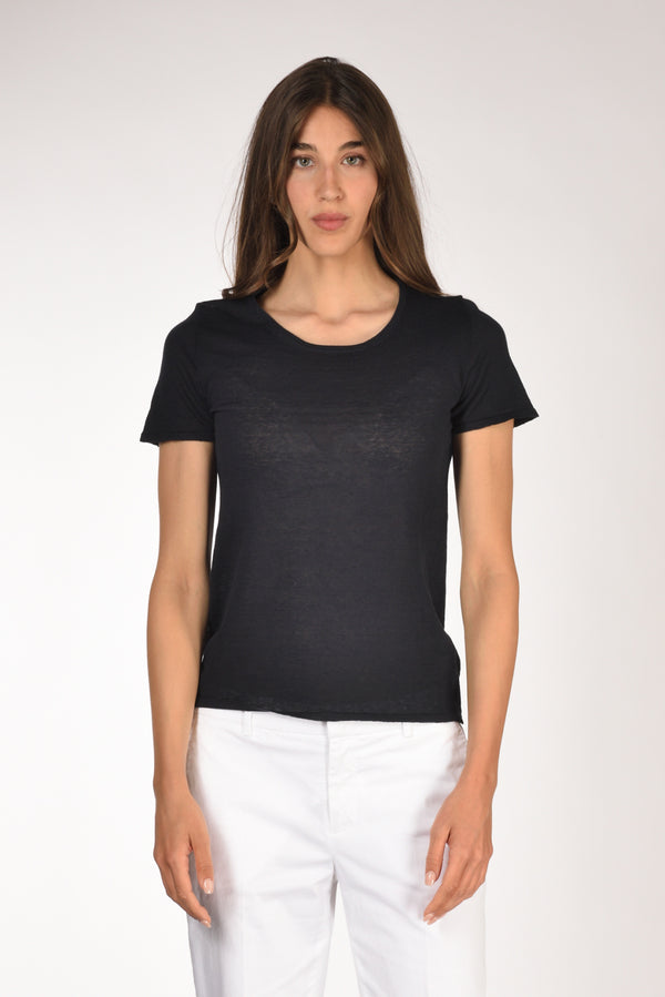 Base Milano Tshirt Mm Blu Donna-2