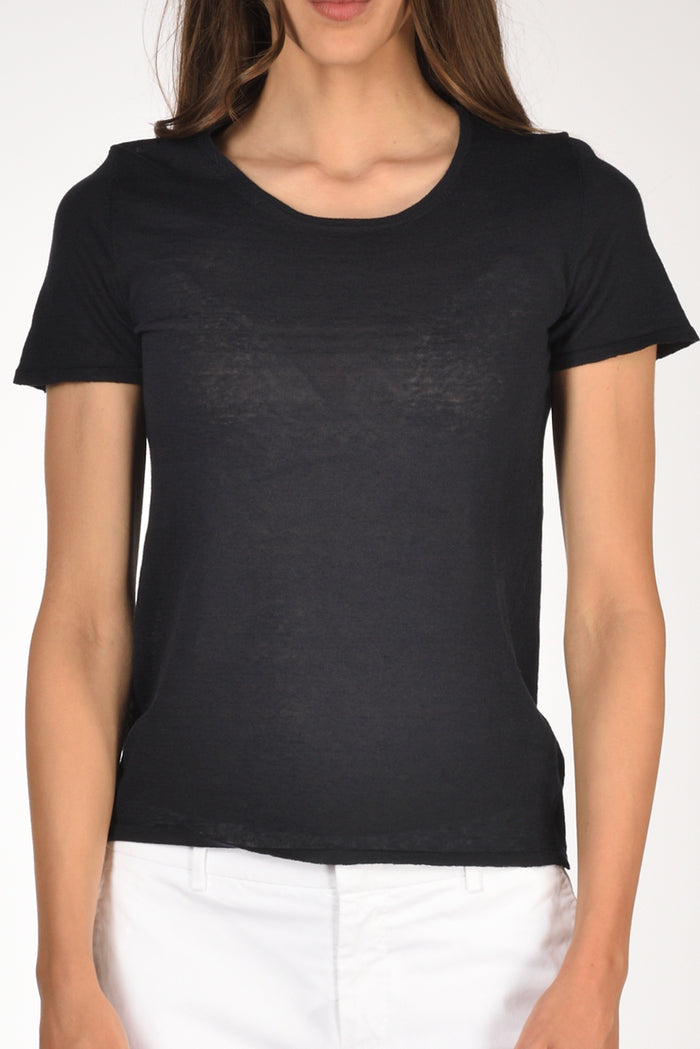 Base Milano Tshirt Mm Blu Donna - 3
