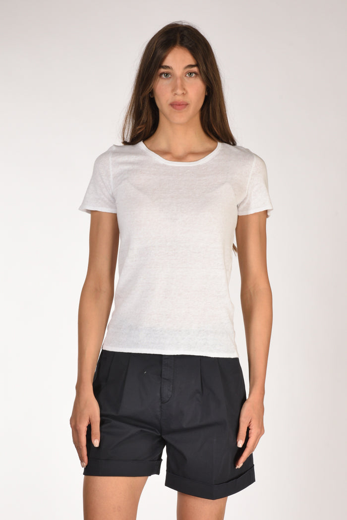 Base Milano Tshirt Mm Bianco Donna - 1