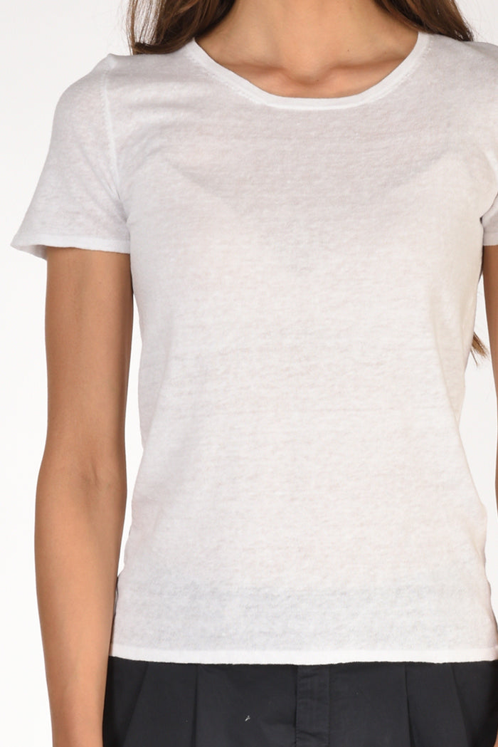 Base Milano Tshirt Mm Bianco Donna - 3