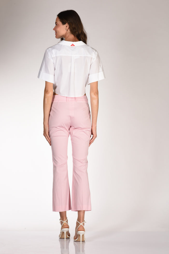 Alessandro Enriquez Camicia Nodo Bianco Donna - 5