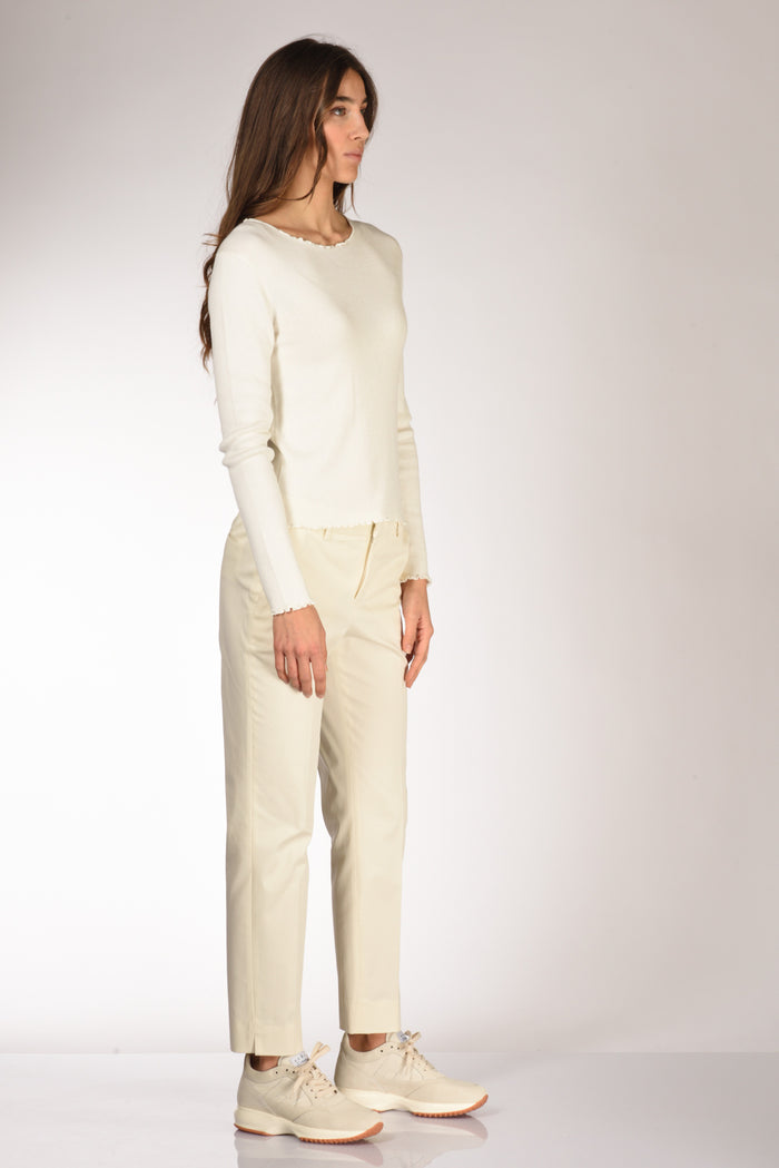 Allude Maglia S. Barca Bianco Donna - 4
