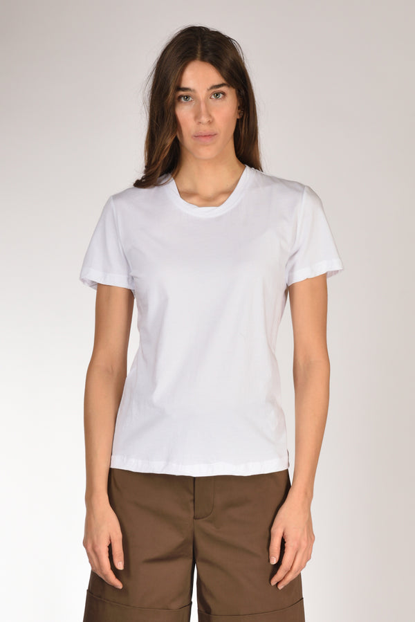 Allude Tshirt Maglia Bianco Donna-2