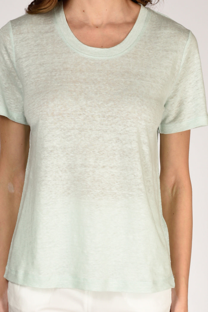 Allude Tshirt Azzurro Donna - 3