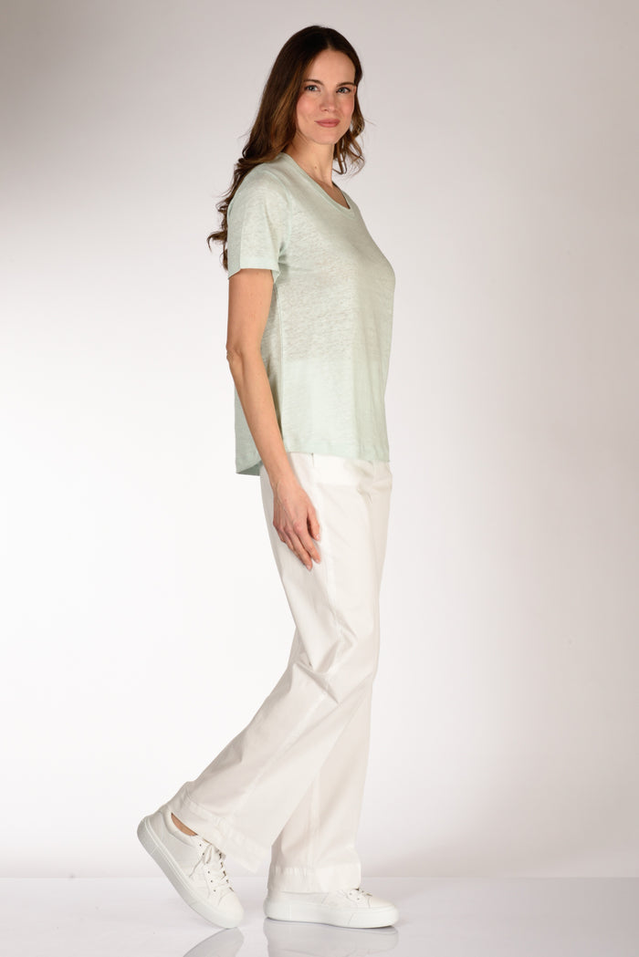 Allude Tshirt Azzurro Donna - 4