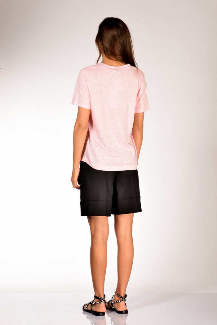 Allude Tshirt Rosa Donna - 5