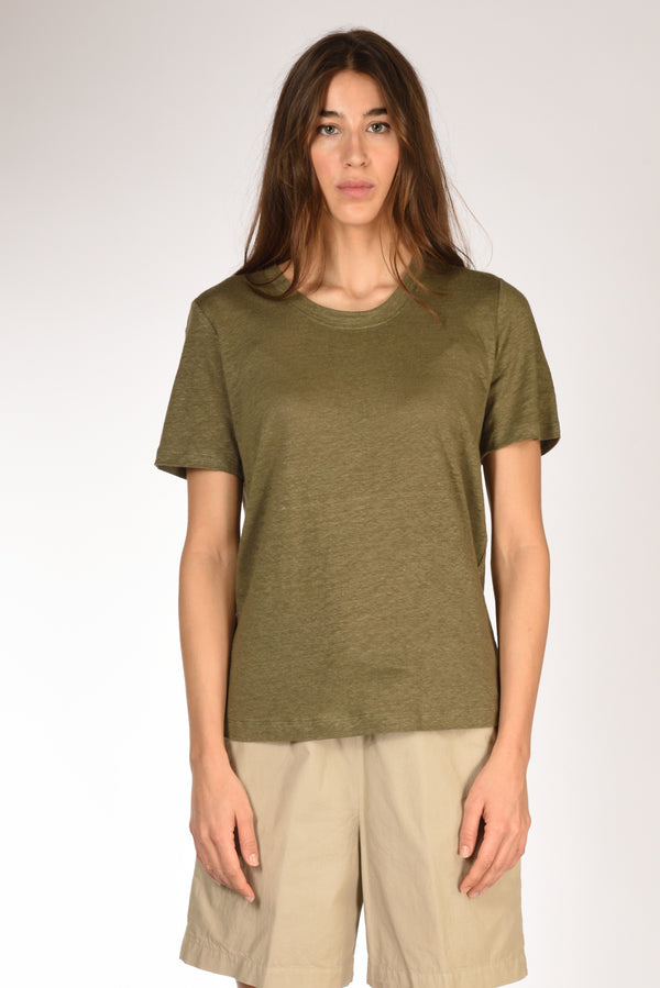 Allude Tshirt Verde Donna-2