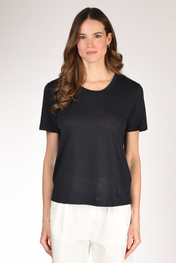 Allude Tshirt Blu Donna-2