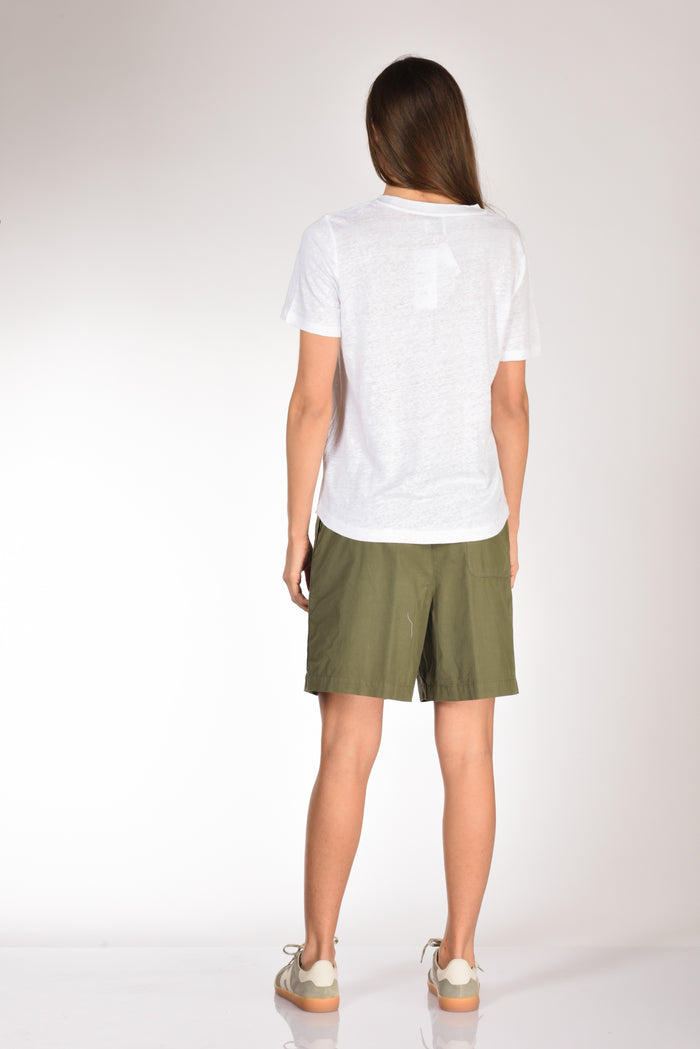 Allude Tshirt Bianco Donna - 5