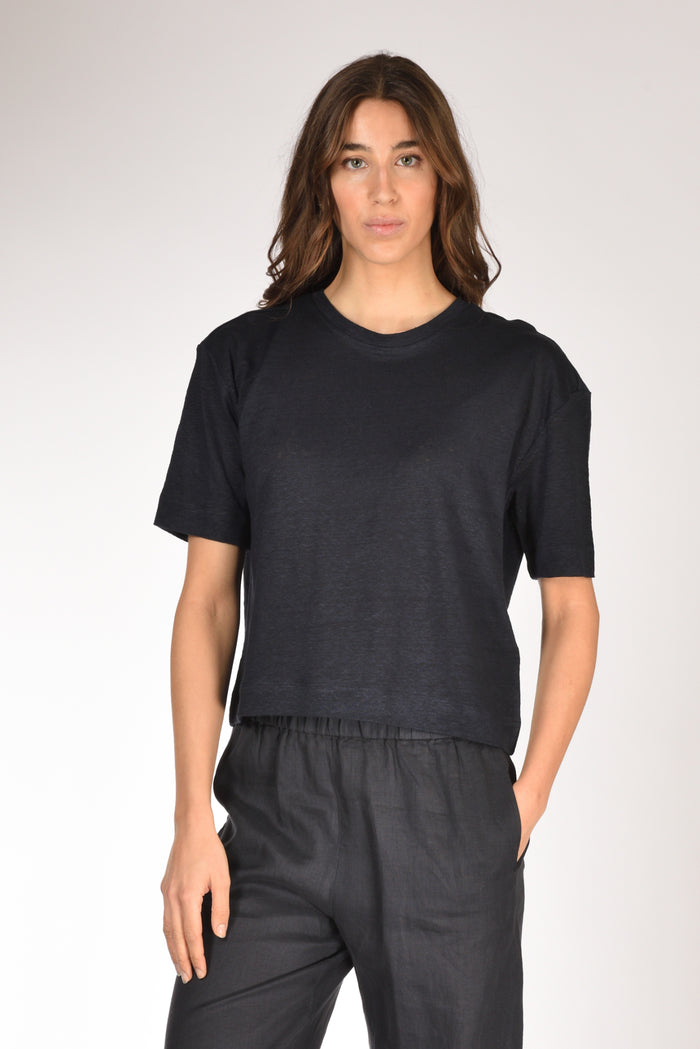 Allude Tshirt Blu Donna - 1