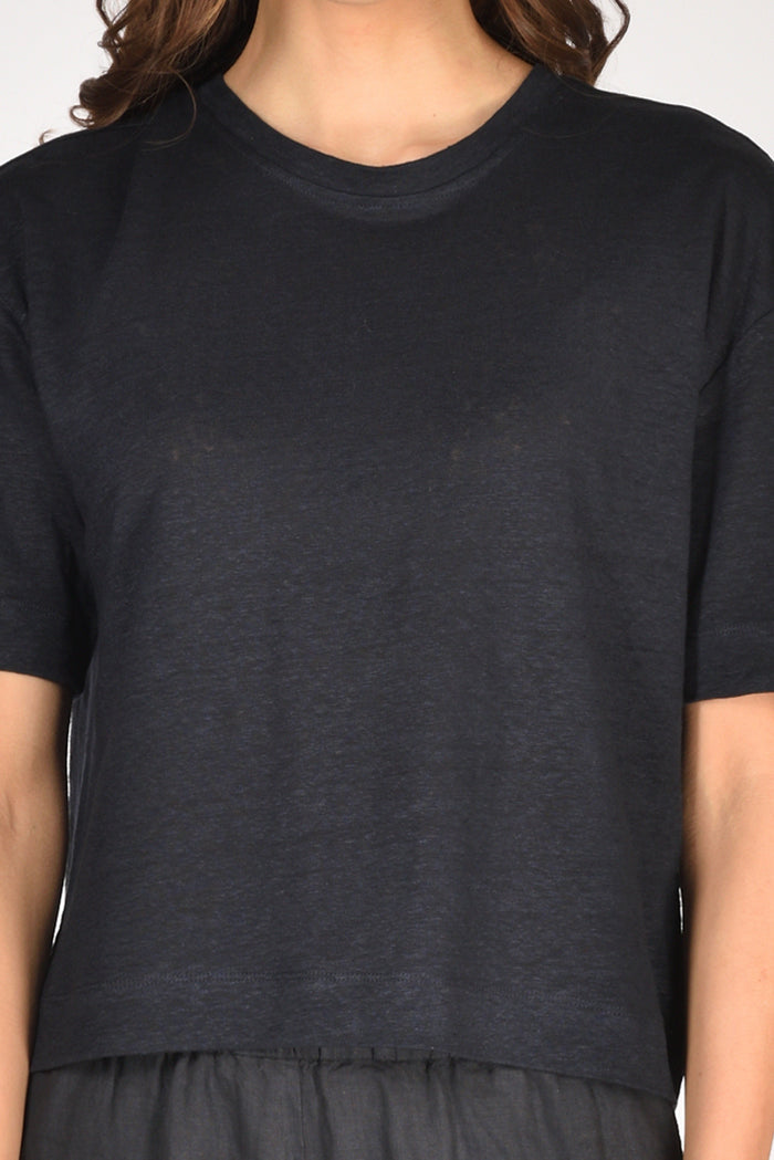 Allude Tshirt Blu Donna - 3