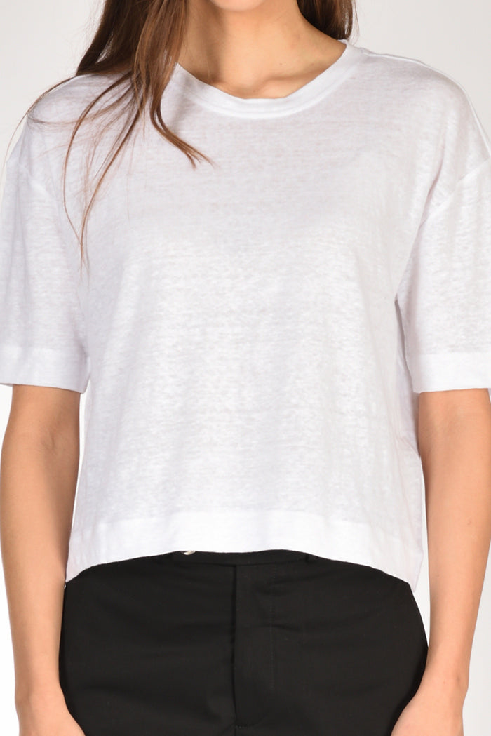 Allude Tshirt Bianco Donna - 3