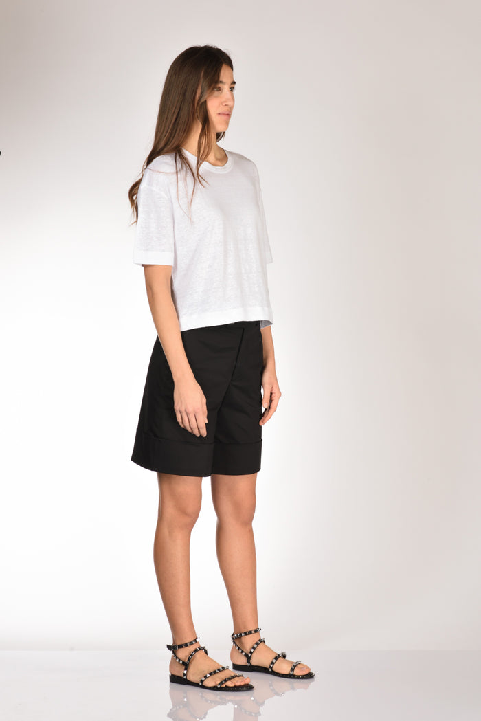 Allude Tshirt Bianco Donna - 4