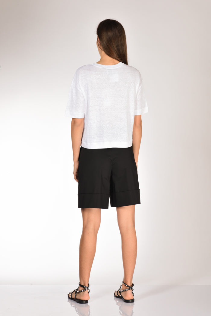 Allude Tshirt Bianco Donna - 5