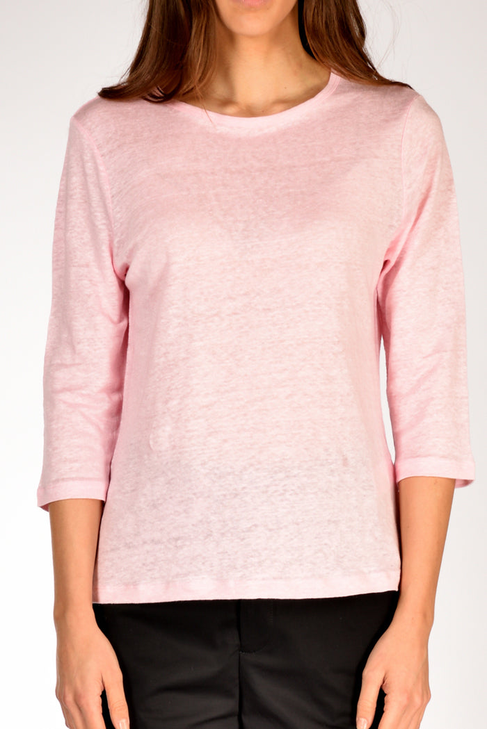 Allude Tshirt M. 3/4 Rosa Donna - 3