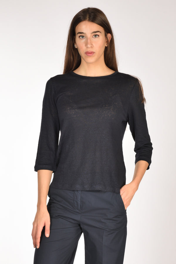 Allude Tshirt M. 3/4 Blu Donna