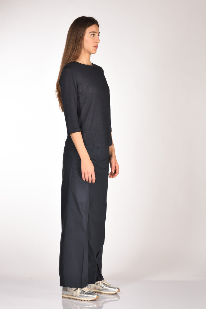 Allude Tshirt M. 3/4 Blu Donna - 4