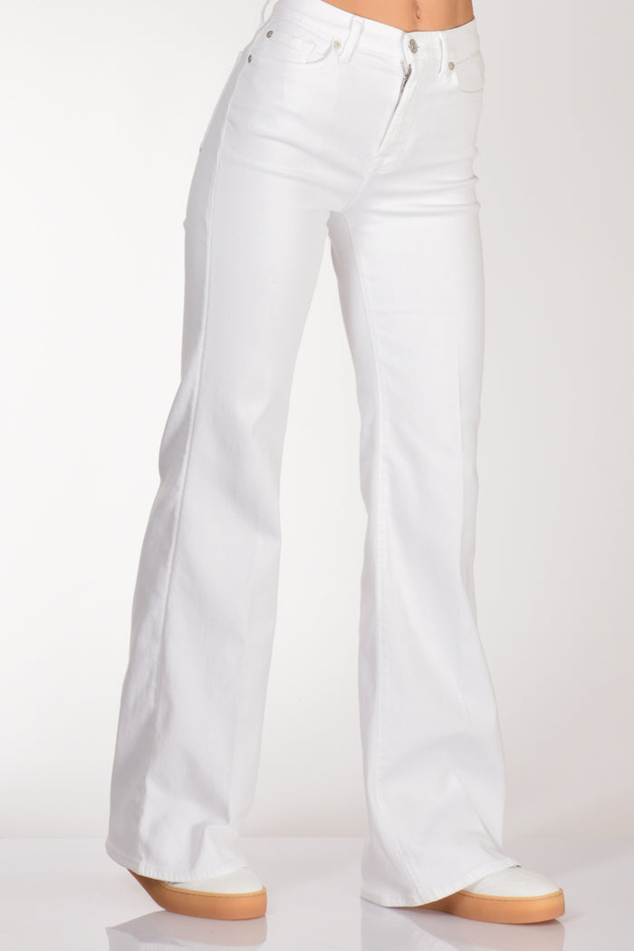 7 For All Mankind Jeans Dojo Bianco Donna - 1