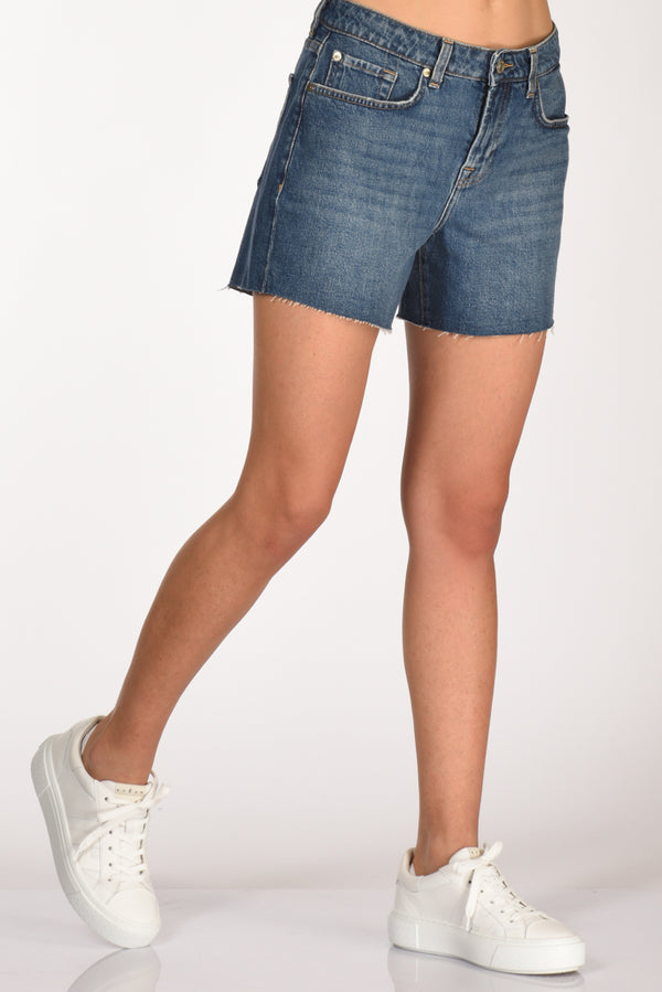 7 For All Mankind Shorts Monroe Blu Jeans Donna
