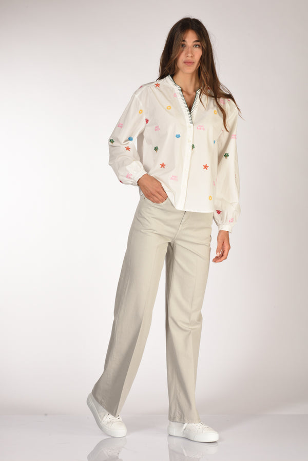 Briglia 1949 Pantaloni Colorado Grigio Tortora Donna-2