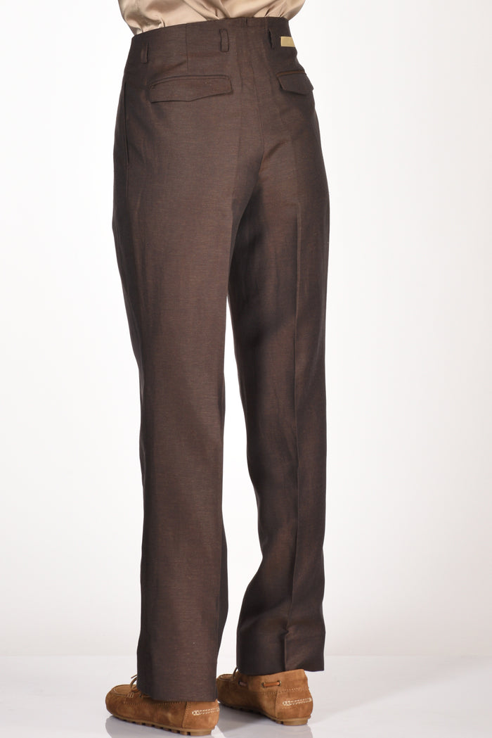 Briglia 1949 Pantalone Villeneu Marrone Donna - 5