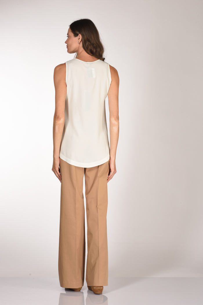 Her Shirt Camicia Bianco Naturale Donna - 5