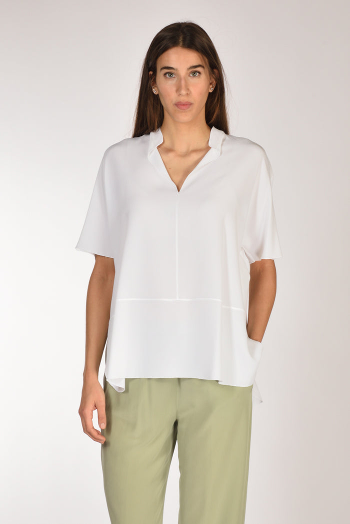 Her Shirt Camicia 1/2 Manica Bianco Donna - 1