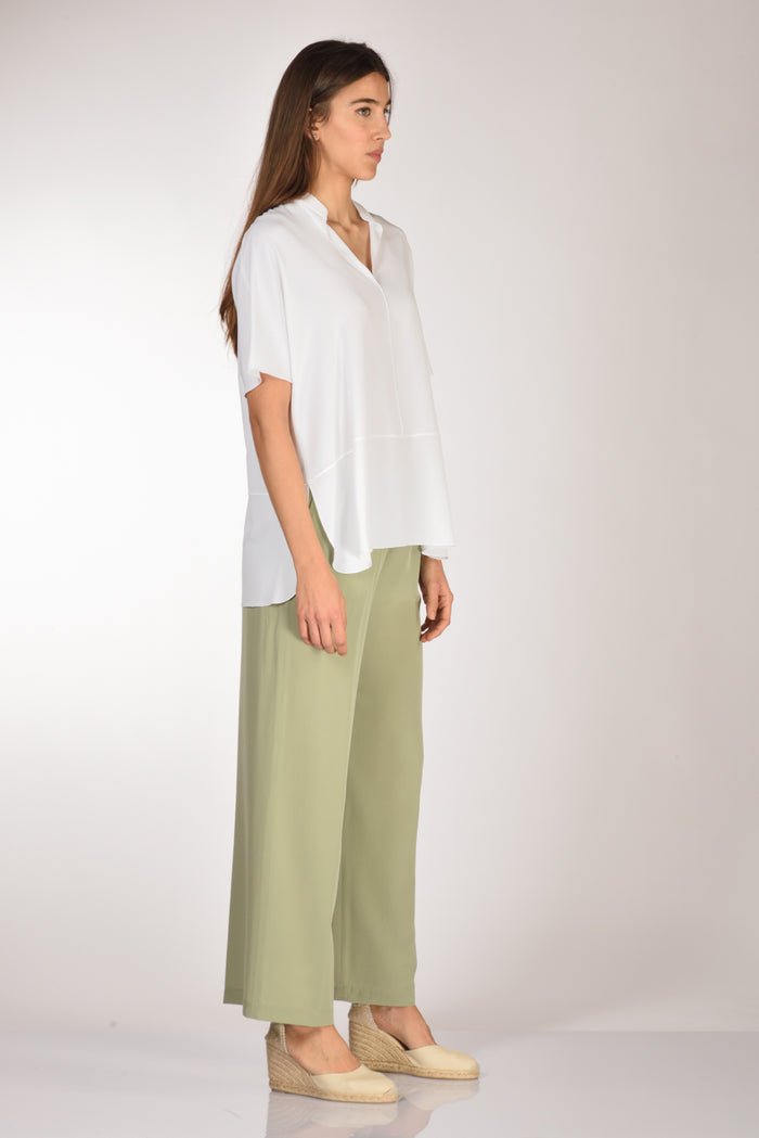 Her Shirt Camicia 1/2 Manica Bianco Donna - 4