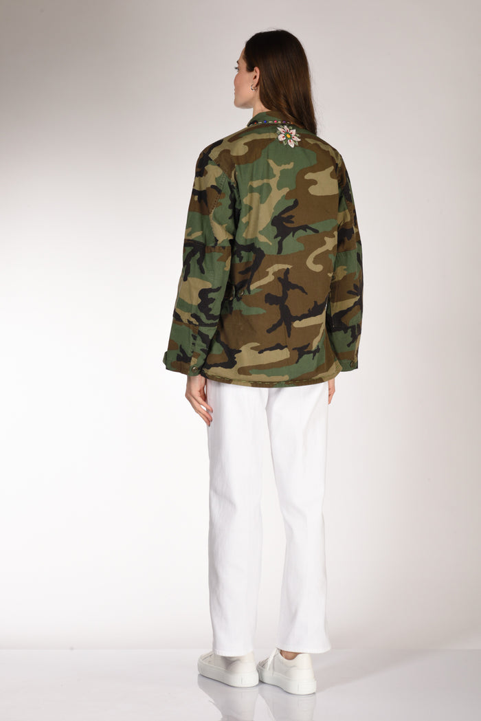 Gabriele Bellini Giacca Mimetica Verde/multicolor Donna - 5