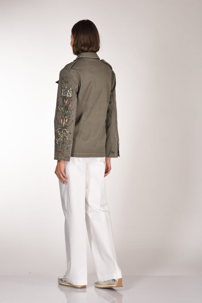 Gabriele Bellini Giacca Moleskine Grigio/multicolor Donna - 6