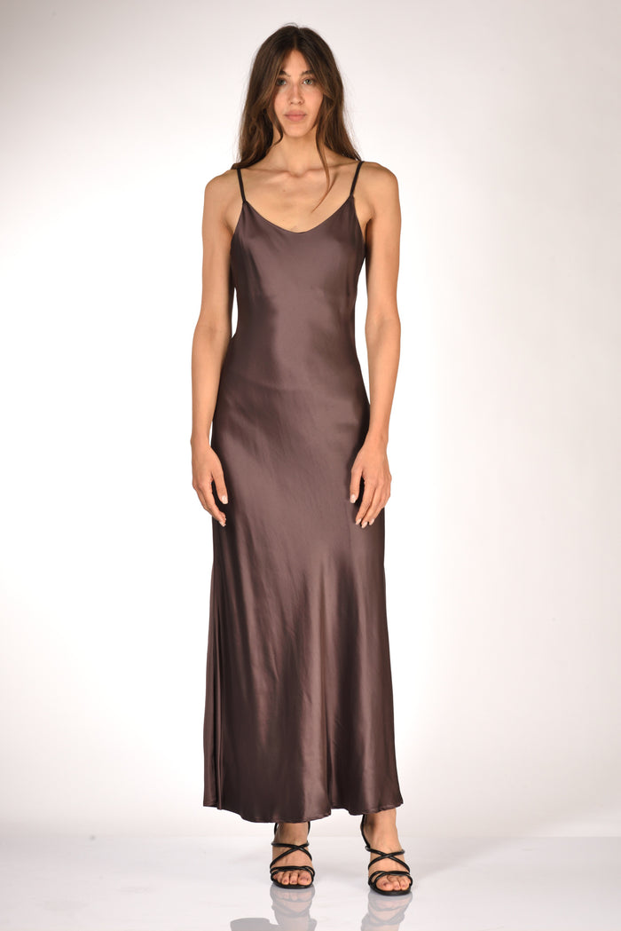 Gabriele Bellini Abito Lungo Marrone Donna - 2