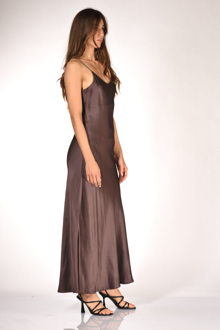 Gabriele Bellini Abito Lungo Marrone Donna - 4