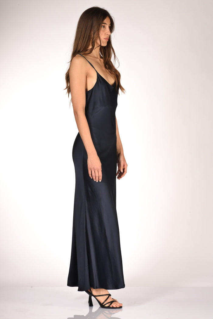 Gabriele Bellini Abito Lungo Blu Donna - 4
