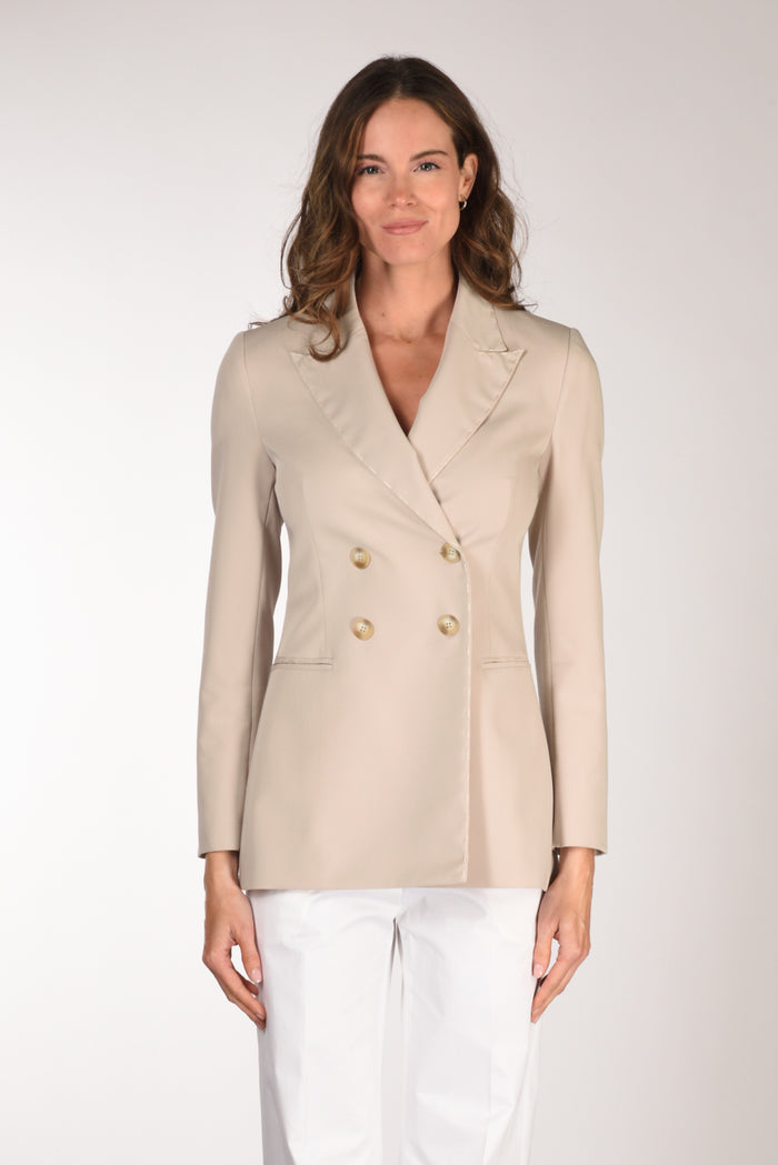 Gabriele Bellini Giacca Impuntura Beige Donna - 2