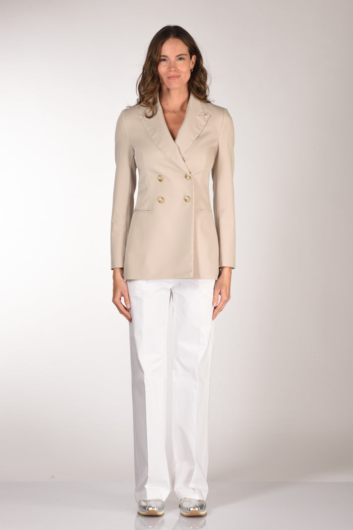 Gabriele Bellini Giacca Impuntura Beige Donna - 3