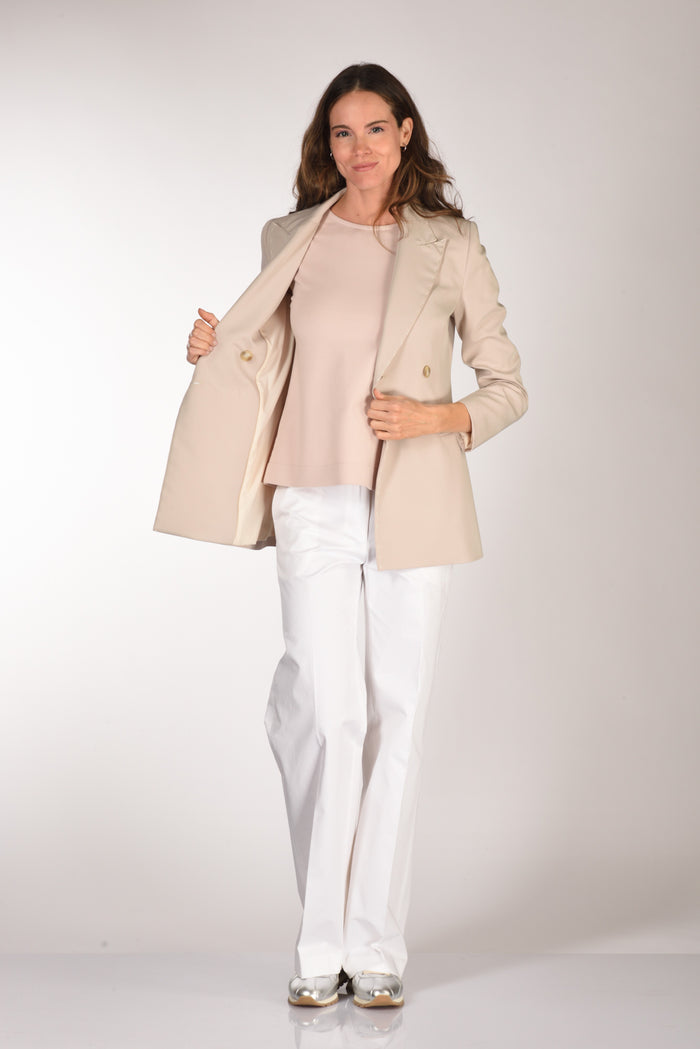 Gabriele Bellini Giacca Impuntura Beige Donna - 6