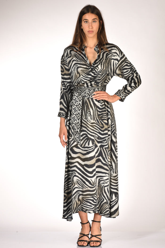 Gabriele Bellini Abito Stampa Bianco/nero Donna - 1