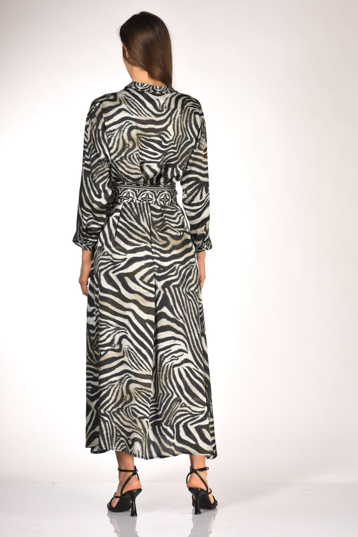 Gabriele Bellini Abito Stampa Bianco/nero Donna - 5