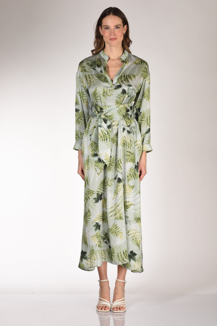 Gabriele Bellini Abito Stampa Verde/bianco Donna - 2